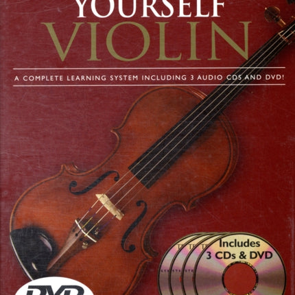 Step One Teach Yourself Violin CdDvd Pack Vln