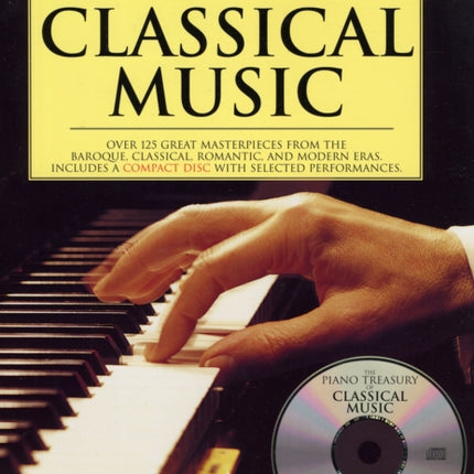The Piano Treasury of Classical Music  Created by