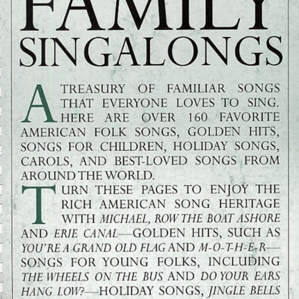 The Library Of Family Singalongs