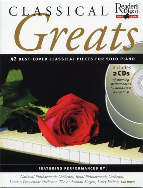 ReaderS Digest Piano Library Classical Greats Pf Book2Cd