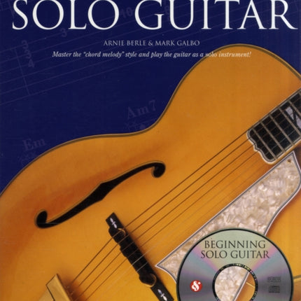 Beginning Solo Guitar With CD Audio Book  CD