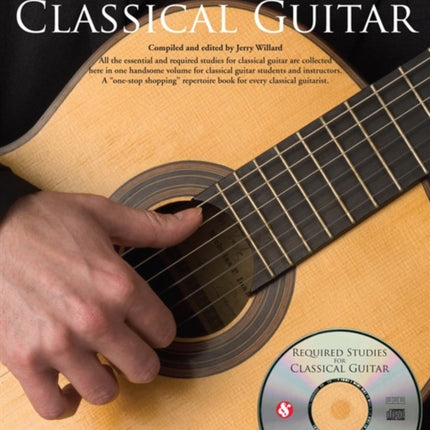 Required Studies For Classical Guitar Gtr BookCd