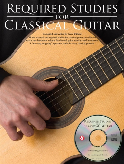 Required Studies For Classical Guitar Gtr BookCd