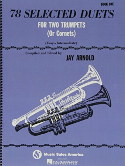 78 Selected Duets for Trumpet or Cornet  Book 1 Easy Intermediate