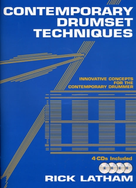 Rick Latham Contemporary Drumset Techniques Book4CD