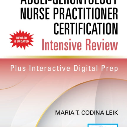 AdultGerontology Nurse Practitioner Certification