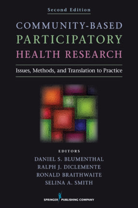 CommunityBased Participatory Research Second