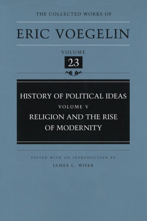 History of Political Ideas CW23