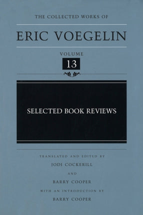 Selected Book Reviews CW13