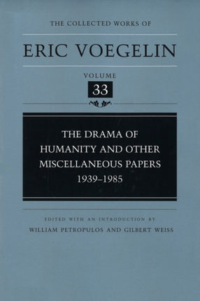 The Drama of Humanity and Other Miscellaneous