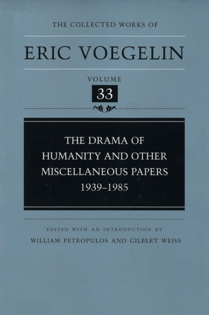 The Drama of Humanity and Other Miscellaneous
