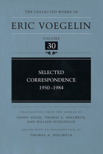 Selected Correspondence 19501984 Collected Works