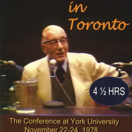 Voeglin in Toronto