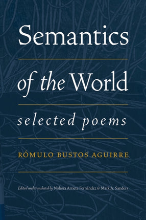 Semantics of the World  Selected Poems