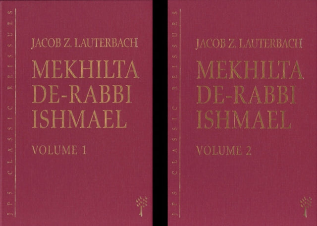 Mekhilta de-Rabbi Ishmael, 2-volume set