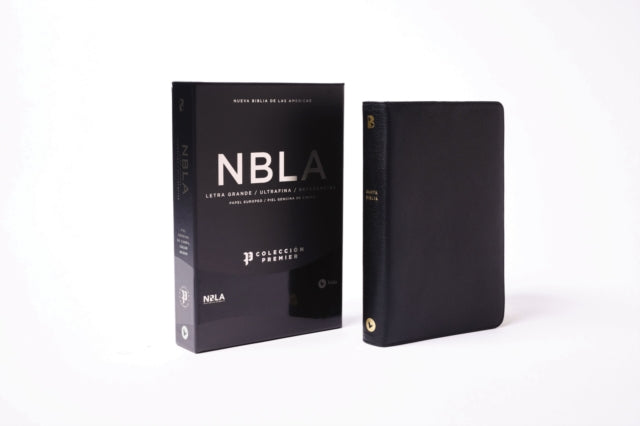 Nbla Biblia Ultrafina, Letra Grande, Colección Premier, Negro