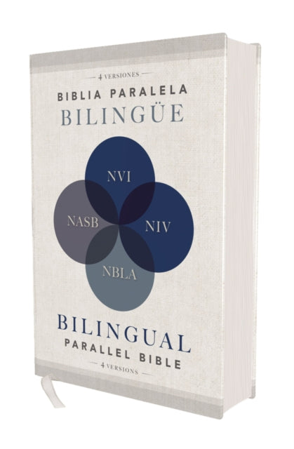 Biblia Paralela Bilingüe Nvi, Niv, Nbla, Nasb, Tapa Dura