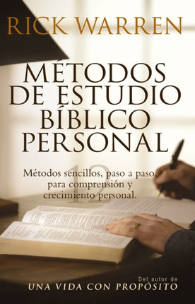 Metodos De Estudio Biblico Personal Personal Bible Study Methods 12 ways to study the Bible on your own Spanish Edition