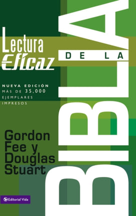 La lectura eficaz de la Biblia Spanish Edition