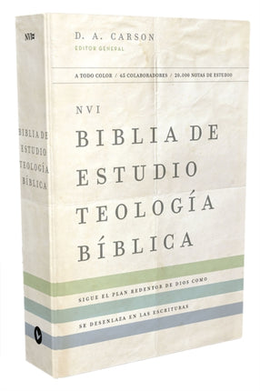 Nvi Biblia de Estudio Teología Bíblica Interior a
