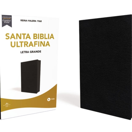 Rvr60 Santa Biblia Ultrafina Letra Grande Piel