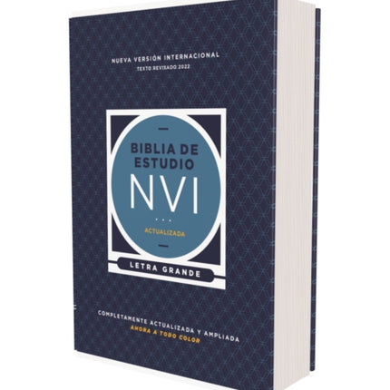 Nvi Biblia de Estudio Actualizada Revisión 2022