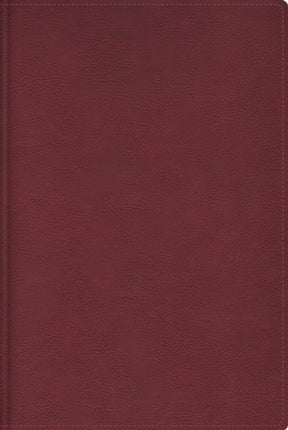 Rvr Biblia de Estudio Trasfondo Cultural Leathersoft Rojo Vino Interior a Color Comfort Print