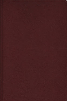 Rvr Biblia de Estudio Trasfondo Cultural Leathersoft Rojo Vino Interior a Color Con Índice Comfort Print