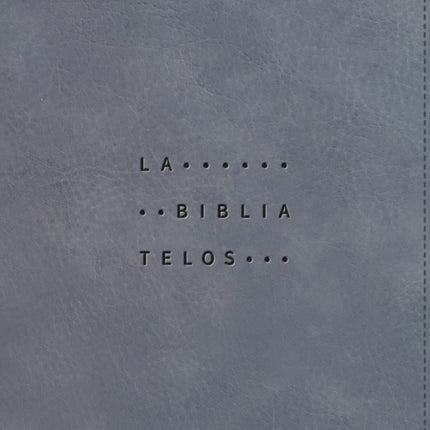 Nvi, La Biblia Telos Para Jóvenes, Texto Revisado 2022, Leathersoft, Gris, Comfort Print: Una Guía Para El Estudiante a Través de Las Escrituras