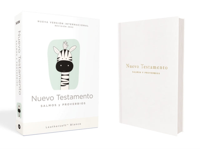 Nvi Nuevo Testamento de Bolsillo Con Salmos Y Proverbios Revisión 2022 Leathersoft Blanco Bebés