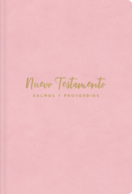 Nvi Nuevo Testamento de Bolsillo Con Salmos Y Proverbios Revisión 2022 Leathersoft Rosado Niñas