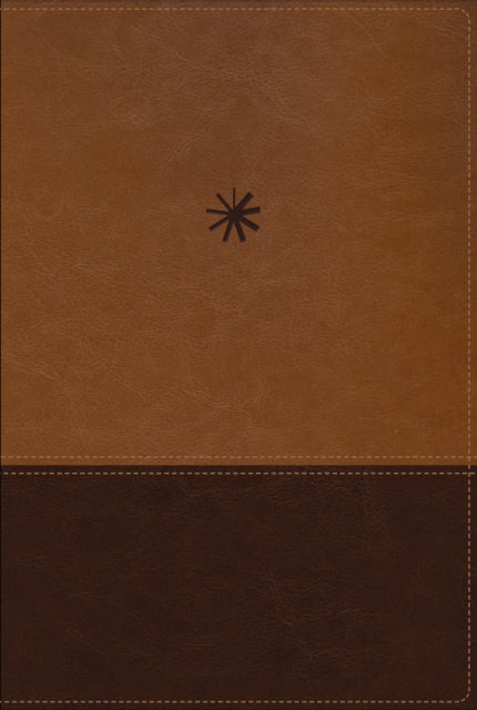 Nbla Biblia Cronológica de Estudio Interior a Cuatro Colores Leathersoft DOS Tonos Café Comfort Print