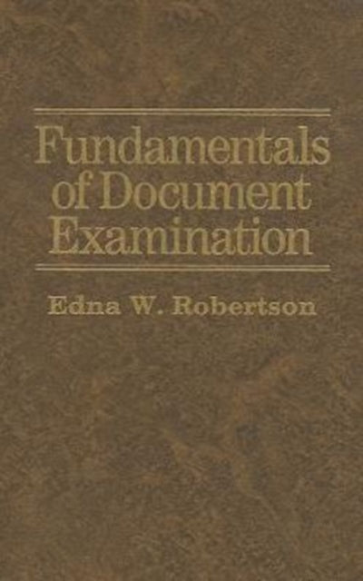 Fundamentals of Document Examination