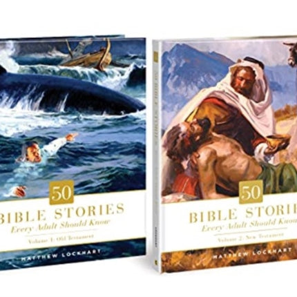 50 Bible Stories Every Adult Should Know: Two-Volume Set