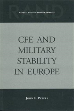 CFE and Military Stability in Europe