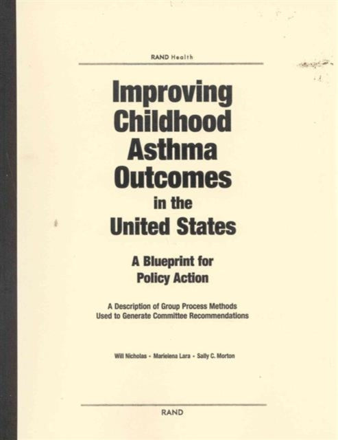 Improving Childhood Asthma Outcomes in the United States: A Blueprint for Policy Action - A Description of Group Process Methods Used to Generate Committee Recommendations