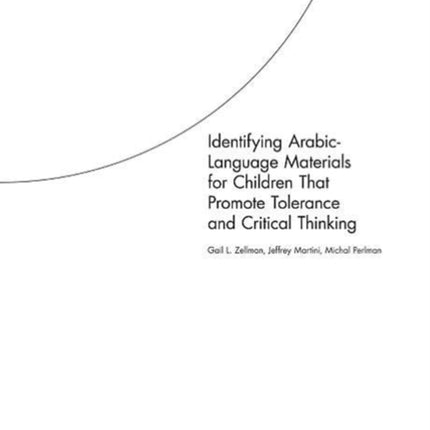 Identifying Arabic-Language Materials for Children That Promote Tolerance and Critical Thinking