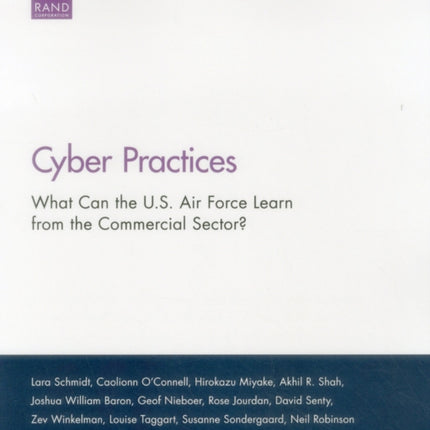 Cyber Practices: What Can the U.S. Air Force Learn from the Commercial Sector?