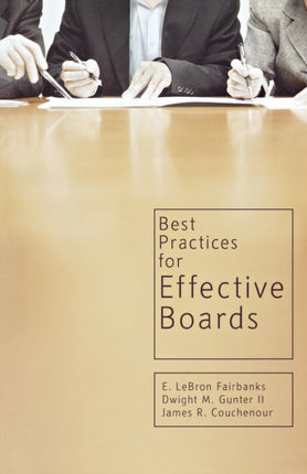 Best Practices for Effective Boards