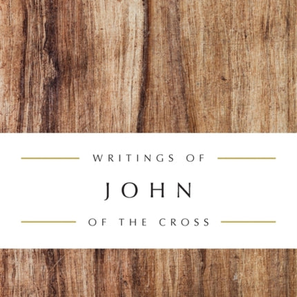 Writings of John of the Cross Upper Room