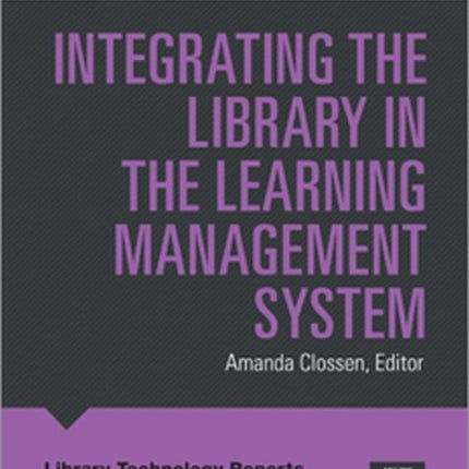 Integrating the Library in the Learning Management System