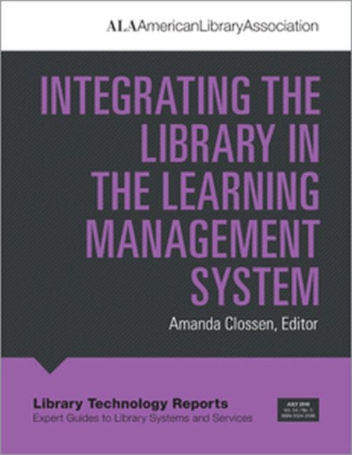 Integrating the Library in the Learning Management System