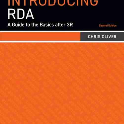 Introducing RDA A Guide To The Basics After 3R