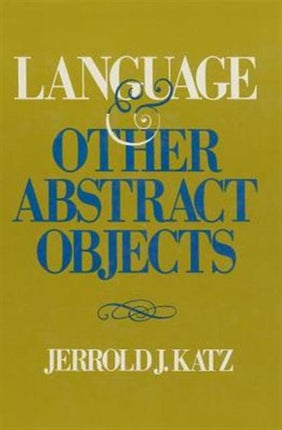 Language and Other Abstract Objects