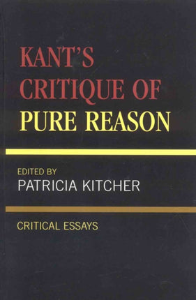 Kants Critique of Pure Reason