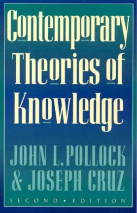 Contemporary Theories of Knowledge Studies in