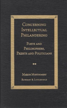 Concerning Intellectual Philandering