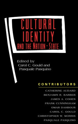 Cultural Identity and the Nation-State