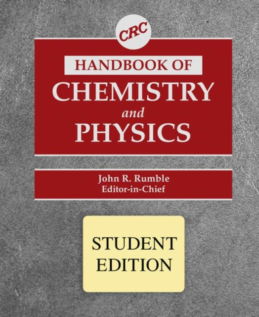 CRC Handbook of Chemistry and Physics, Student Edition