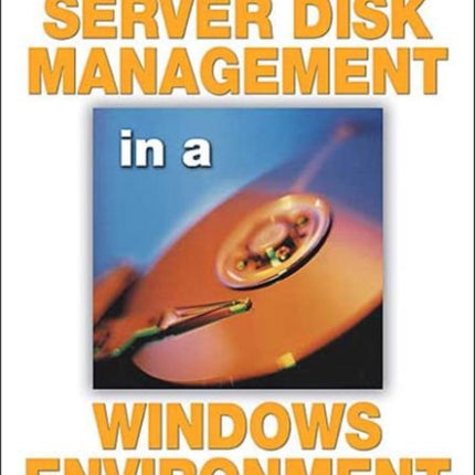 Server Disk Management in a Windows Environment